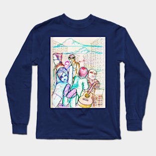 crowds Long Sleeve T-Shirt